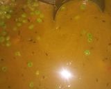A picture of step 4 of Matar sabzi.