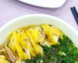 Hình bước làm 8 của món Miến gà