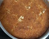A picture of step 3 of Basbousa sweet recipe.