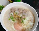 โจ๊กหมูก้อนกลม วิธีทำสูตร 3 รูป
