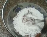 A picture of step 2 of 3 mint microwave Brownie.