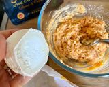 Une image de l'étape 4 de Patate douce rôtie au four, farcie au chèvre et comté.