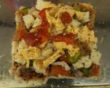 A picture of step 10 of Bread tikka pizza# Ramadan iftar contest# cookpad.