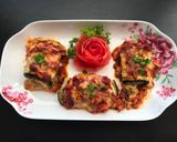 A picture of step 11 of Eggplant Rollatini.