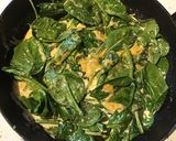 A picture of step 2 of California Farm Spinach in Cheddar Cheese Sauce.