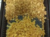 Kering tempe dan kulit pangsit simpel