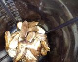 A picture of step 1 of Date + coconut goodness.