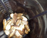 A picture of step 1 of Date + coconut goodness.