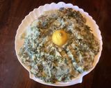 A picture of step 4 of California Farm Lemon Garlic Kale Mash.
