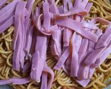 Foto del paso 8 de la receta: Pasta con jamón, hongos y cherry