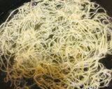 A picture of step 3 of Fried sev.