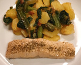 Foto del paso 4 de la receta: Salmón al vapor con acelgas rehogadas