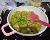 Foto langkah ke 3 dari resep Tumis Oyong Udang Rebon.