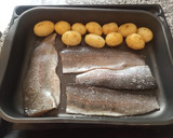 Foto del paso 7 de la receta: Filetes de Truchas y papas cocidas al horno