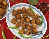 क्रिस्पी सूजी पकौड़े (Crispy suji pakode recipe in Hindi) रेसिपी चरण 10 फोटो