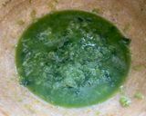 A picture of step 2 of Fūl Medames – dried fava bean stew.