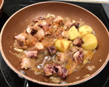 Foto del paso 3 de la receta: Judiones con pulpo 🐙🐙🐙🐙 en olla de cocción lenta