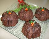 Foto del paso 5 de la receta: Budincitos cremosos de chocolate y frutos secos