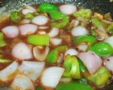 A picture of step 5 of Chicken manchurian.