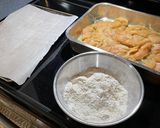 A picture of step 1 of Basic Chicken Tenders.