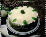 Foto langkah ke 11 dari resep Steamed matcha cake.