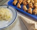 Mini sajtos roló recept fázis 6 fotója