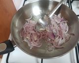 A picture of step 1 of Misal pav.