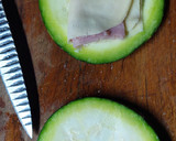 Foto del paso 3 de la receta: Zapallitos rellenos fritos