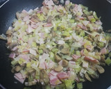 Foto del paso 3 de la receta: Quiche carbonara 🥓🧀🍄