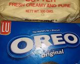 A picture of step 1 of OREO Truffles.