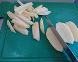 Foto del paso 4 de la receta: Pescado frito con papas