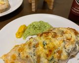 Foto langkah ke 7 dari resep Cheesy chicken veg with Avocados sauce (RENDAH KARBOHIDRAT).