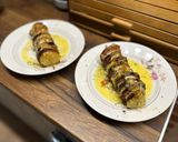 Sajtos - Fűszeres burgonya felvàgottal (Air fryerben) 🫶 recept fázis 5 fotója