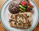 Foto del paso 3 de la receta: Salmón con mostaza y orégano fresco