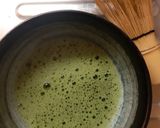 Hình bước làm 2 của món Matcha sữa tươi sương sáo (thuần chay)