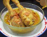 Foto langkah ke 4 dari resep Opor Ayam Bumbu Kuning.