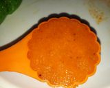 A picture of step 18 of Tricolor coconut laddu.