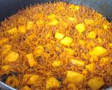 A picture of step 5 of Simple Fideuá Noodles.