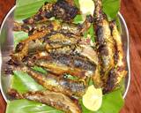 Fish fry on banana leaf recipe step 3 photo