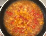 A picture of step 2 of Spinach with Chickpeas.