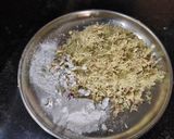 A picture of step 1 of Sweet potato paratha.