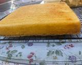 Cara Membuat Cake potong topping abon  savoury cake 7