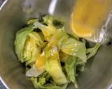 A picture of step 4 of Crab and Apple  Salad.