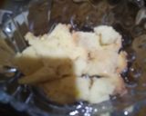 A picture of step 4 of Jelly cake custard.