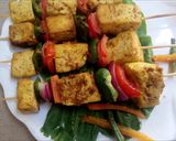 A picture of step 9 of Tofu Kebab.