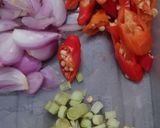 Foto langkah ke 2 dari resep Nasi bakar tongkol pedas.