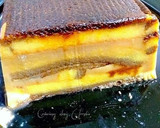 Foto del paso 5 de la receta: Flan de vainilla con bizcochos de nata y chocolate