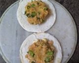 A picture of step 2 of Potato Tawa Toast.