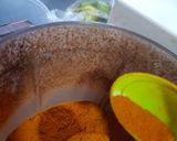 A picture of step 12 of Chicken mandi with dukka.