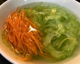 Hình bước làm 2 của món Salad khổ qua